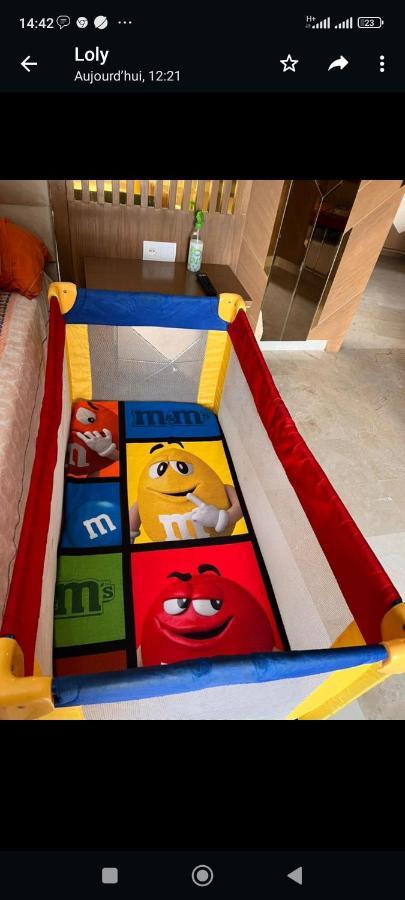 Ap 2Ch City Centre Parking En Face Hilton A Cote Du Plage Tanger Ngoại thất bức ảnh